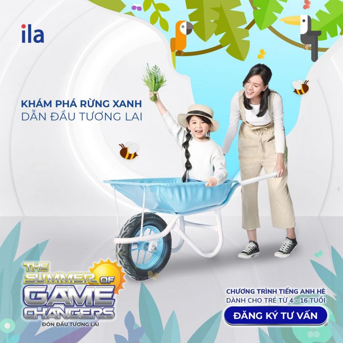 Không gian học tập đạt chuẩn tại ILA