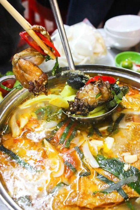Hình ảnh thực tế tại Lẩu ếch Dũng Hà – Góc nhìn số 3