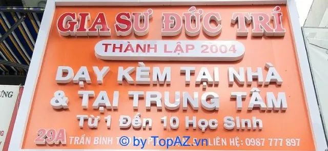 Hệ thống cơ sở vật chất hiện đại của Trung tâm Đức Trí tại TP.HCM