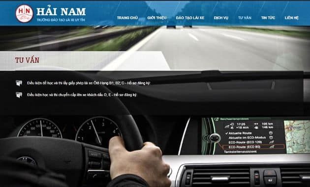Trung Tâm Đào Tạo Lái Xe Chuyên Nghiệp Hải Nam