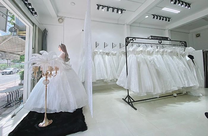 Không gian lãng mạn tại Studio Huỳnh Hương