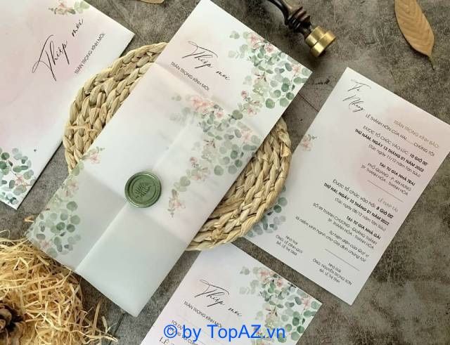 Tinh hoa nghệ thuật từ Thiệp Cưới Love