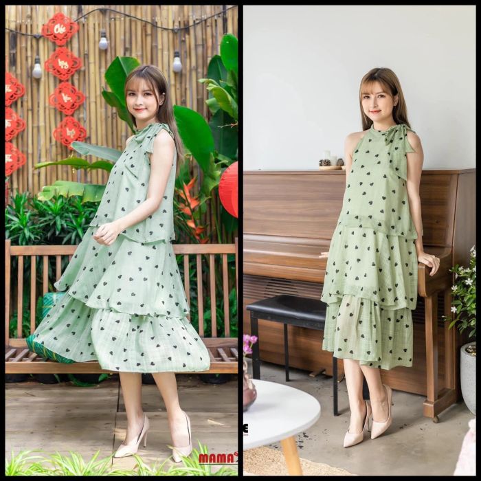 BST đầm bầu công sở thanh lịch tại Mama Style