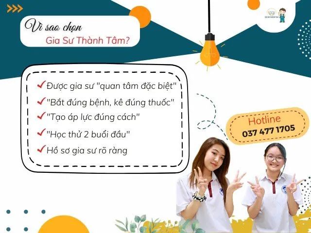 Địa chỉ gia sư chất lượng hàng đầu tại TP.HCM
