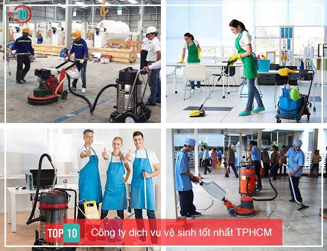 dịch vụ làm sạch công nghiệp chuyên nghiệp tại TPHCM