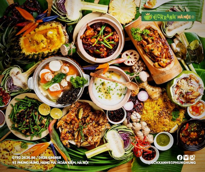 Góc thưởng thức ếch tươi ngon tại Ếch Xanh Hà Nội – Ảnh số 3