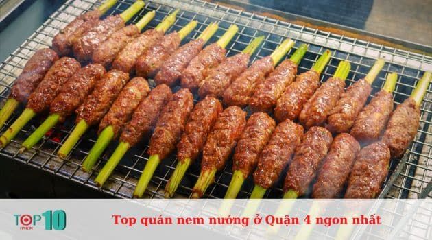 Đặc sản nem nướng Đất Sài Gòn