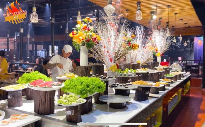 Trải nghiệm nướng thịt thú vị tại Vườn Nướng Hàn Quốc