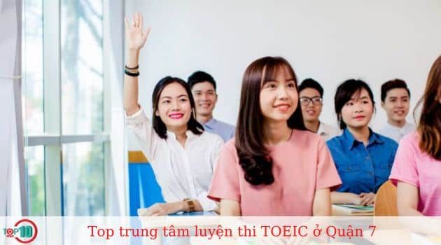 Các trung tâm đào tạo TOEIC tốt nhất tại khu vực Quận 7