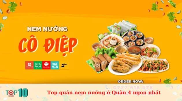 Nem Nướng Nha Trang Cô Điệp Khánh Hội - Hương vị biển cả giữa lòng Sài Gòn