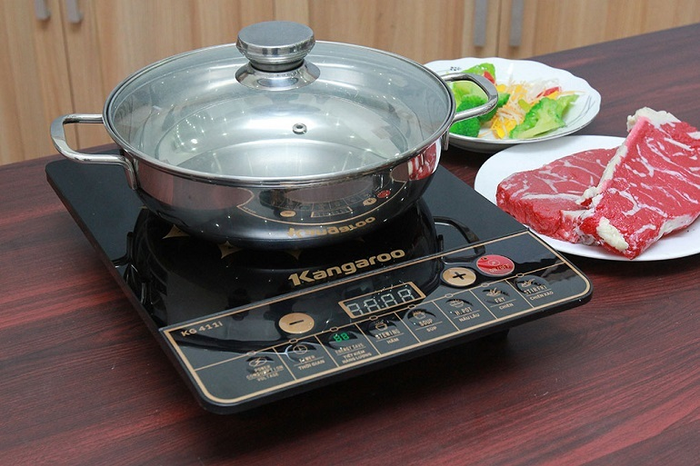 Bếp từ dương 1 vùng nấu Kangaroo KG411i