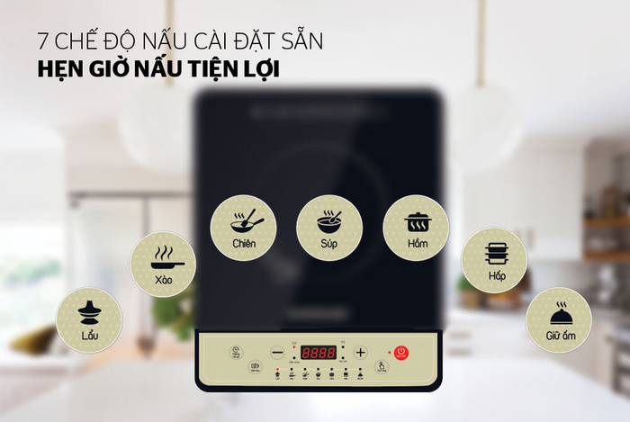 bếp từ đơn sunhouse shd6148