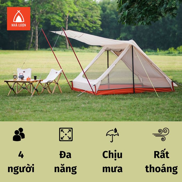 Nhà Lượn - Hình ảnh lều trại và đồ dã ngoại 1