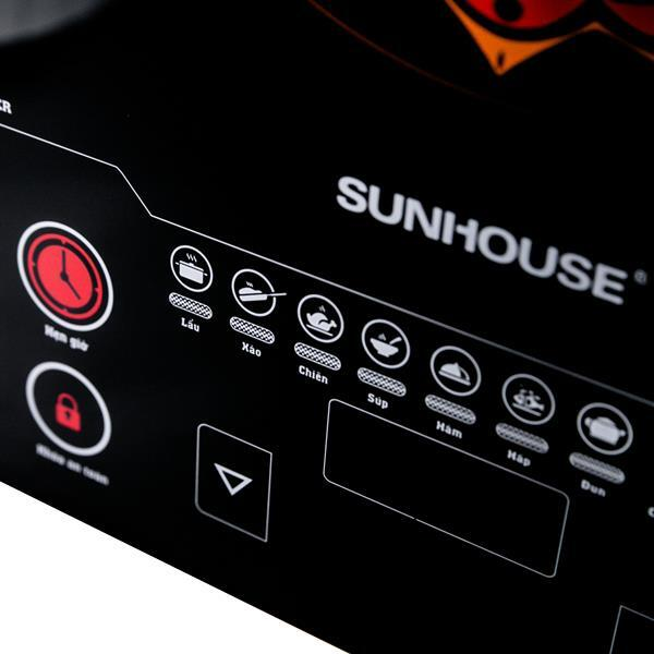 Bếp điện từ cảm ứng Sunhouse SHD6864 (Khuyến mại kèm nồi lẩu) 2200 W