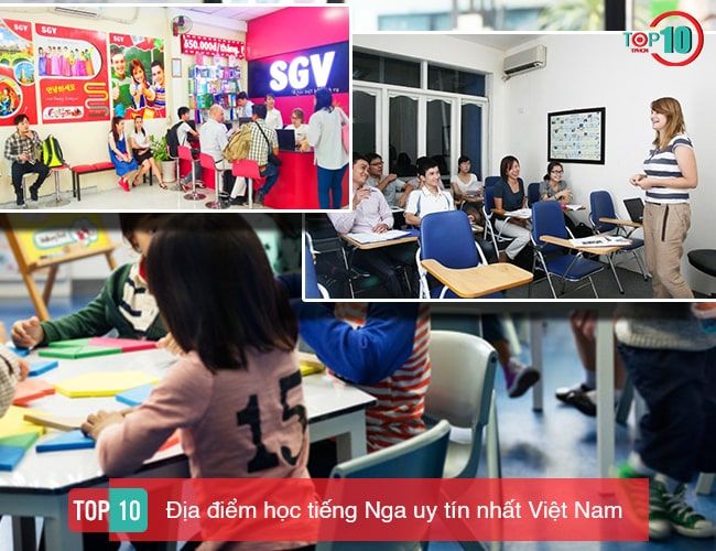 Trung tâm tiếng Nga Sài Gòn Vina