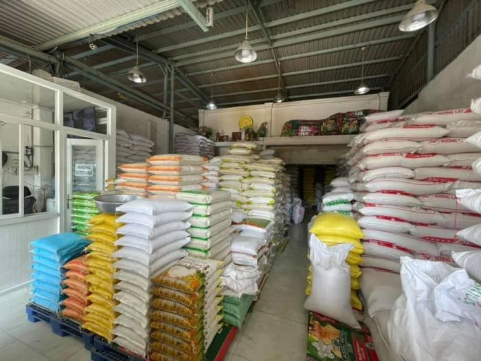 Không gian trưng bày ấn tượng tại Đại Lý Hương Gạo
