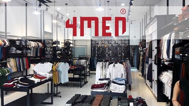 Không gian mua sắm hiện đại và thoải mái tại 4men Shop