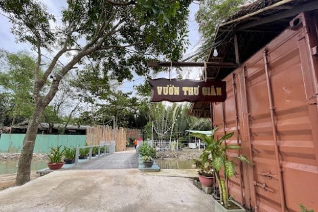 Vườn Thư Giãn - Không gian ẩm thực gần gũi thiên nhiên