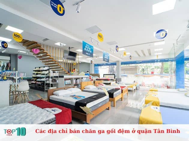 Các cửa hàng cung cấp chăn ga gối đệm uy tín tại quận Tân Bình