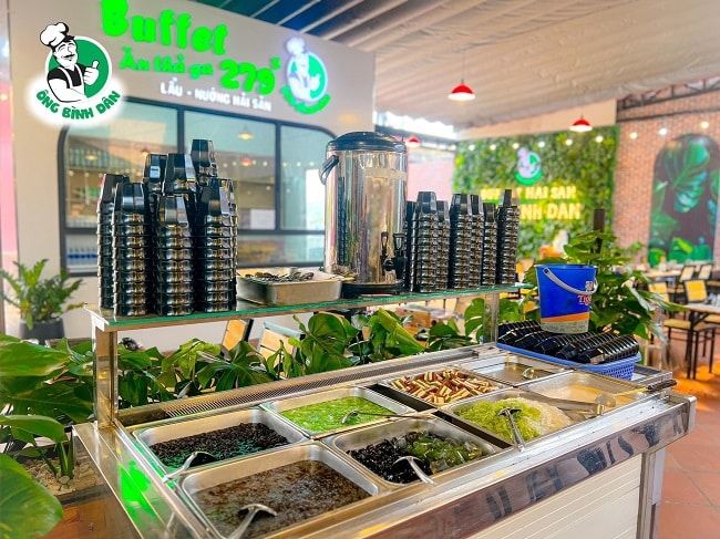 Buffet Ông Bình Dân - Thiên đường ẩm thực với hương vị đậm đà