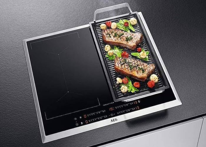 Bếp từ âm 4 vùng nấu AEG IKE64450XB