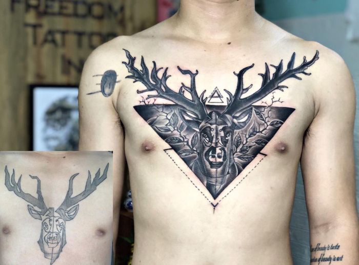 Tác phẩm nghệ thuật đặc sắc tại Freedom Tattoo Ink