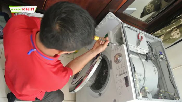 Sửa chữa máy giặt tại Hà Nội hiệu quả và nhanh chóng với Tripi.