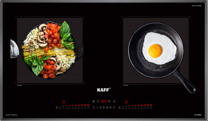 Bếp từ hồng ngoại âm 2 vùng nấu Kaff KF-FL7008IH