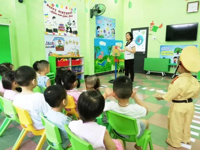 Hình ảnh đẹp về Mầm non Gấu Trúc
