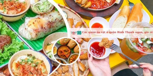 Bình Thạnh - thiên đường ăn vặt với hàng loạt quán ngon chất lượng mà giá lại vô cùng phải chăng