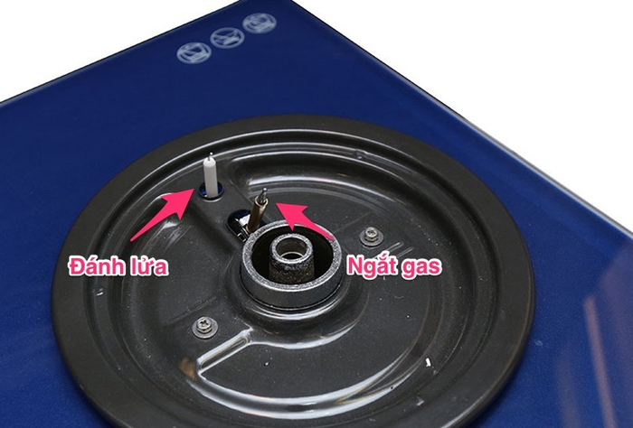 Bếp gas âm Rinnai RVB-2G-SCH(BL)
