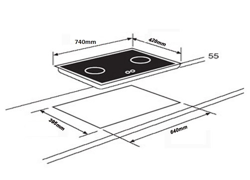 bếp điện từ Giovani G-371TC