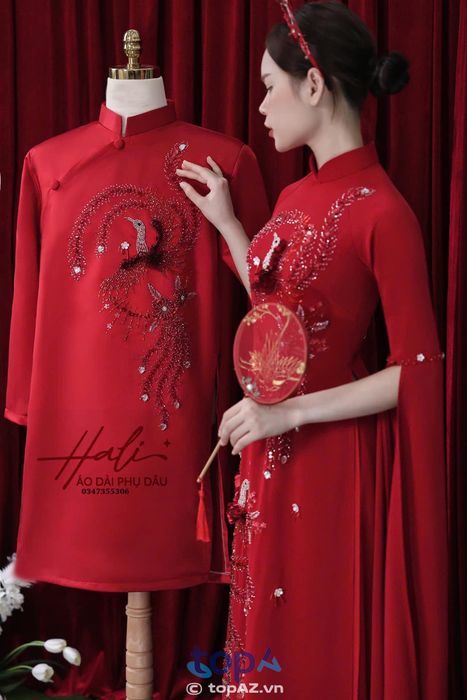 Áo Dài Phụ Dâu Hali - Đẳng cấp từ đường kim mũi chỉ