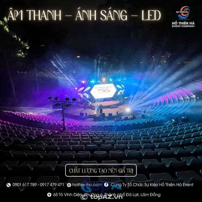 Công Ty Tổ Chức Sự Kiện Hồ Thiên Hà tại TP. Đà Lạt