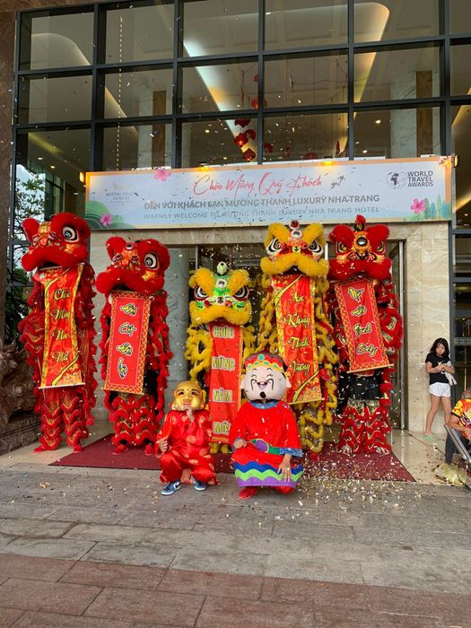 Hình ảnh Đoàn Lân Sư Rồng Nghệ Thuật Pháp Quang