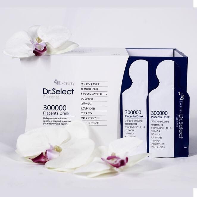 Tinh chất Dr. Select Placenta 300.000 - Bộ ảnh thực tế góc nhìn 1