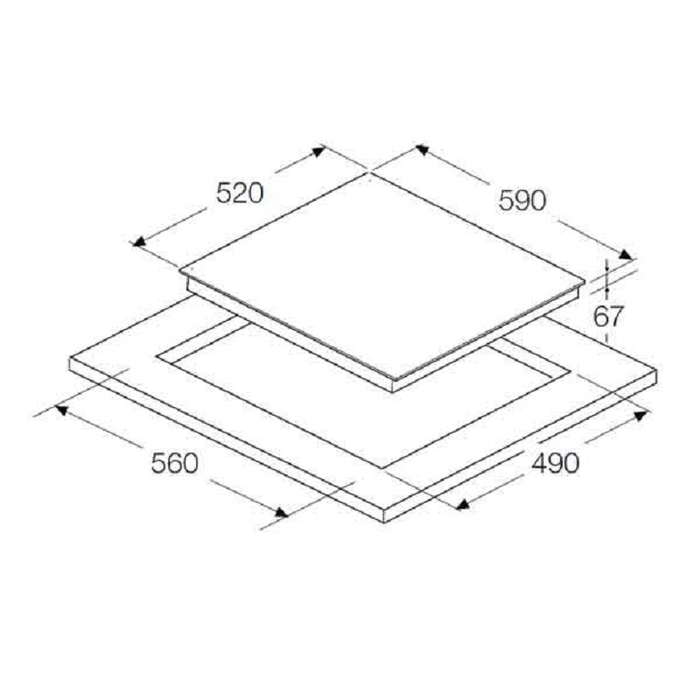 bếp từ hafele hc-i604a