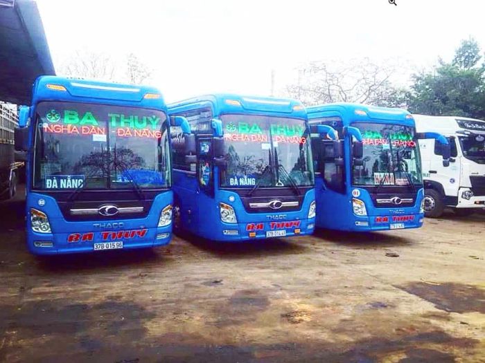 Hình ảnh xe giường nằm hiện đại của Ba Thủy