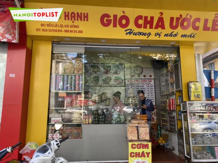 Giò chả Hùng Hạnh – Nơi cung cấp chả quế Hà Nội ngon