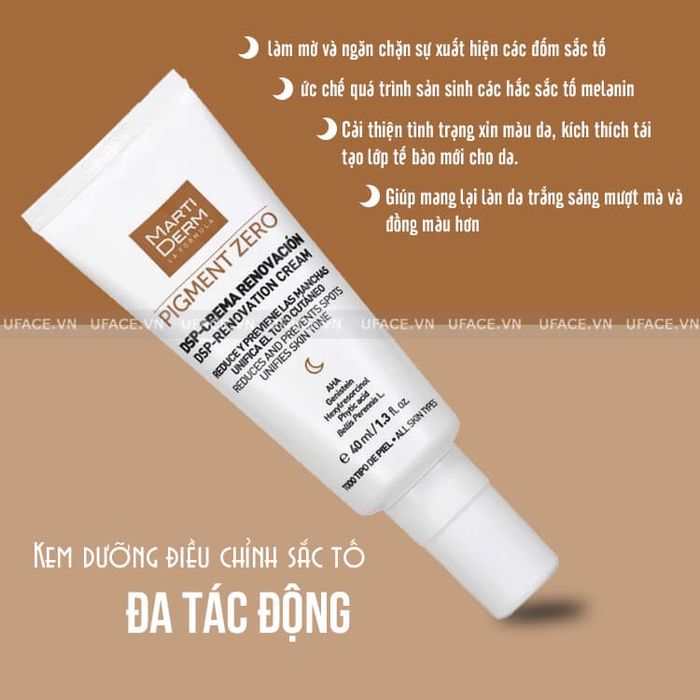 Kem dưỡng trắng, làm đều màu da Martiderm DSP-Renovation Cream ảnh 2