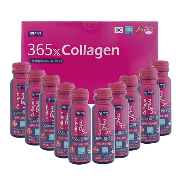 Collagen 365X Hàn Quốc - Bộ ảnh thực tế góc nhìn 1