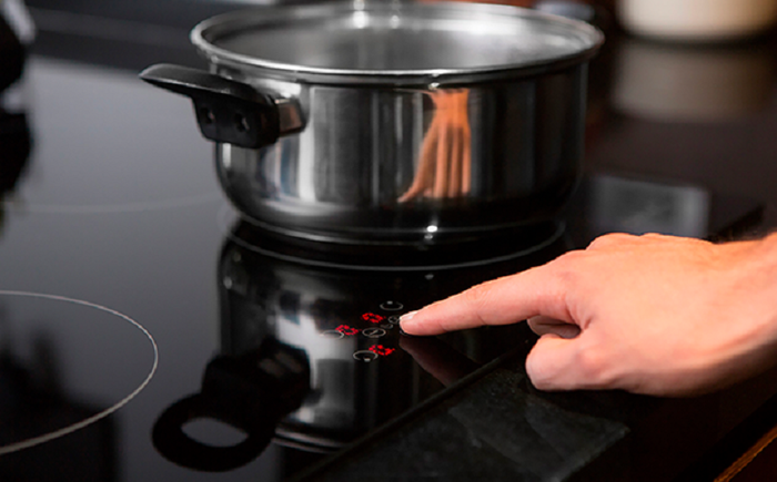 Bảng điều khiển bếp từ âm 4 vùng nấu Cata I 604 B 535.02.201