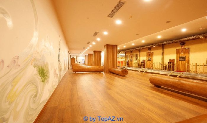Không gian xông hơi Hàn Quốc chuẩn phong cách tại trái tim Hà Nội