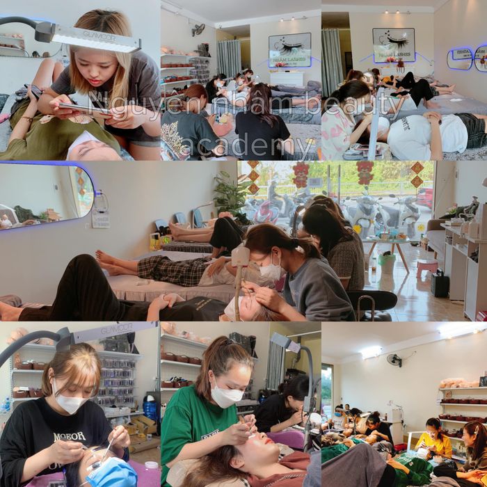 Không gian học tập chuẩn spa tại Nguyên Nhâm Beauty Academy