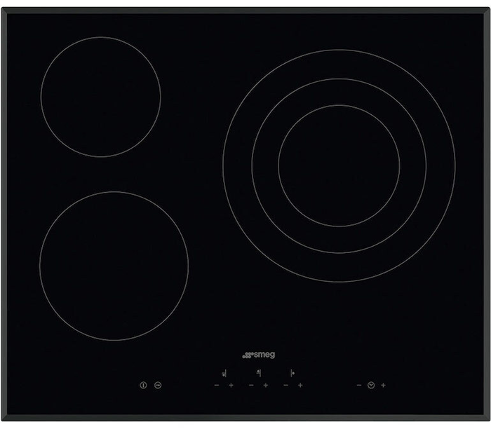 Bếp từ hồng ngoại âm 3 vùng nấu Hafele Smeg SE363ETB 536.64.101