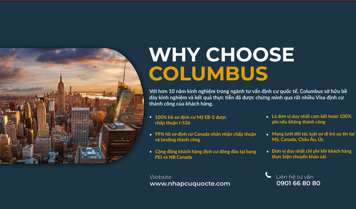 Columbus - Hình ảnh 2: Những câu chuyện định cư thành công