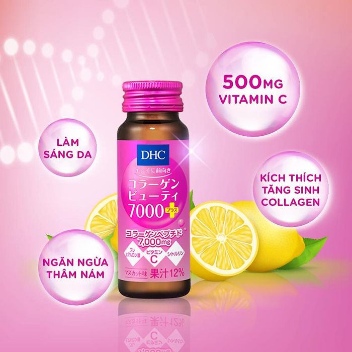 DHC Collagen Beauty 7000 Plus - Bộ ảnh thực tế góc nhìn 1