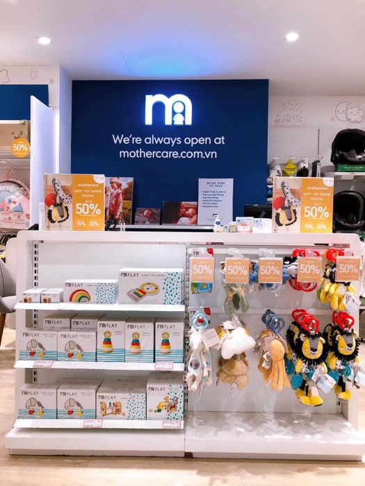 Bộ sưu tập sản phẩm đa dạng tại Mothercare