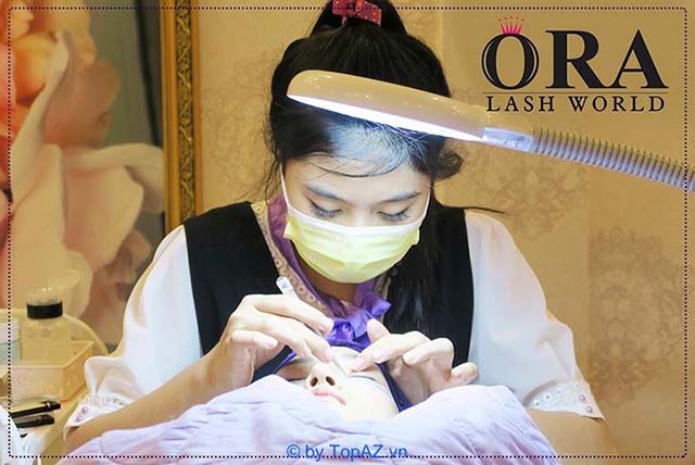 dịch vụ nối mi chất lượng cao tại TPHCM