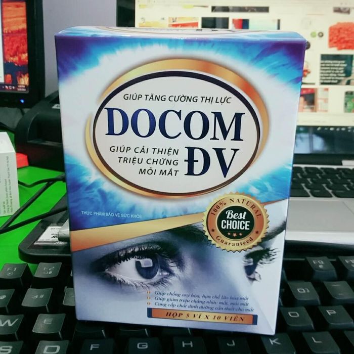 Viên uống bổ mắt Docom ĐV ảnh 1